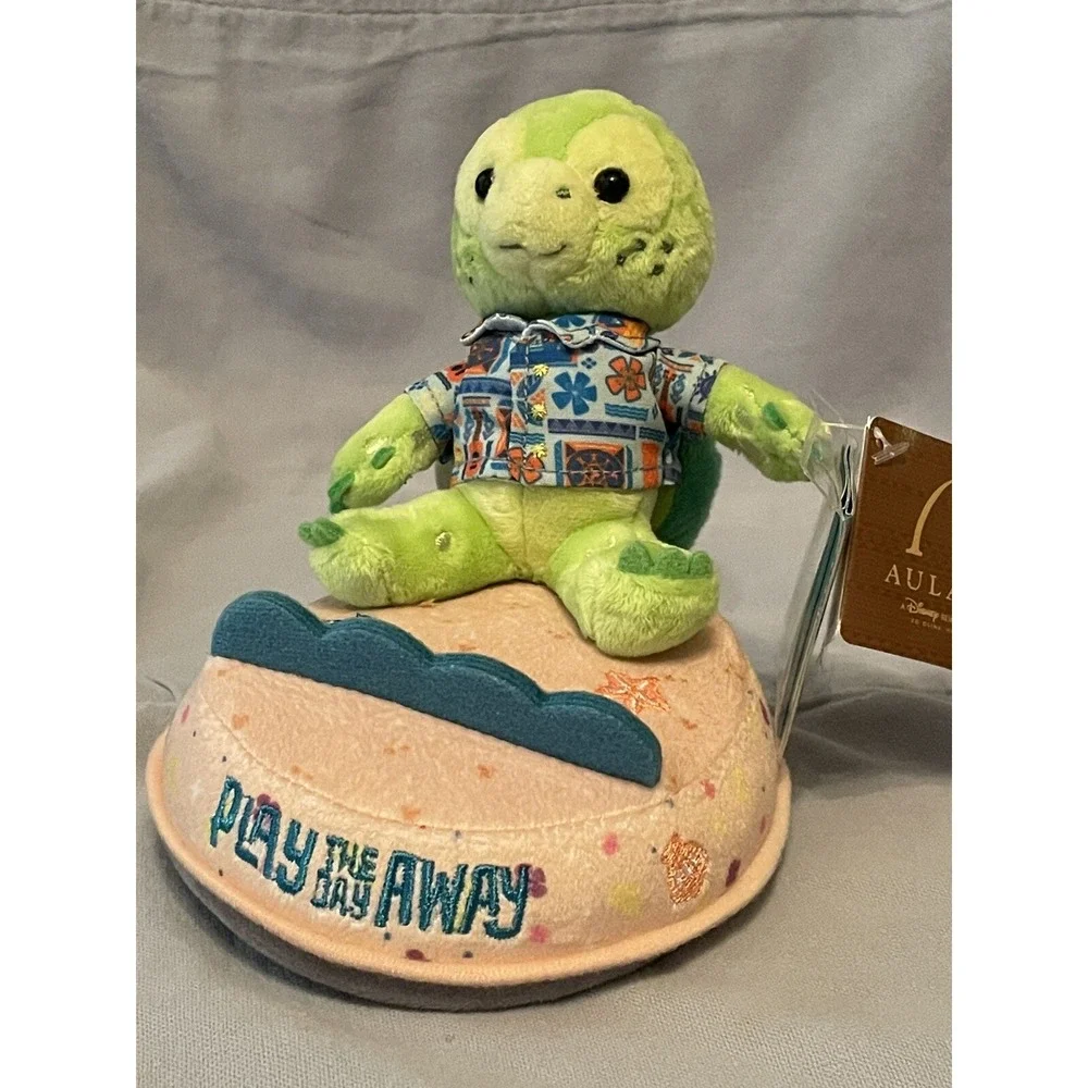 NEW Walt Disney Aulani Resort Duffy Friends Olu‎ Mel Plush Cell Phone Holder